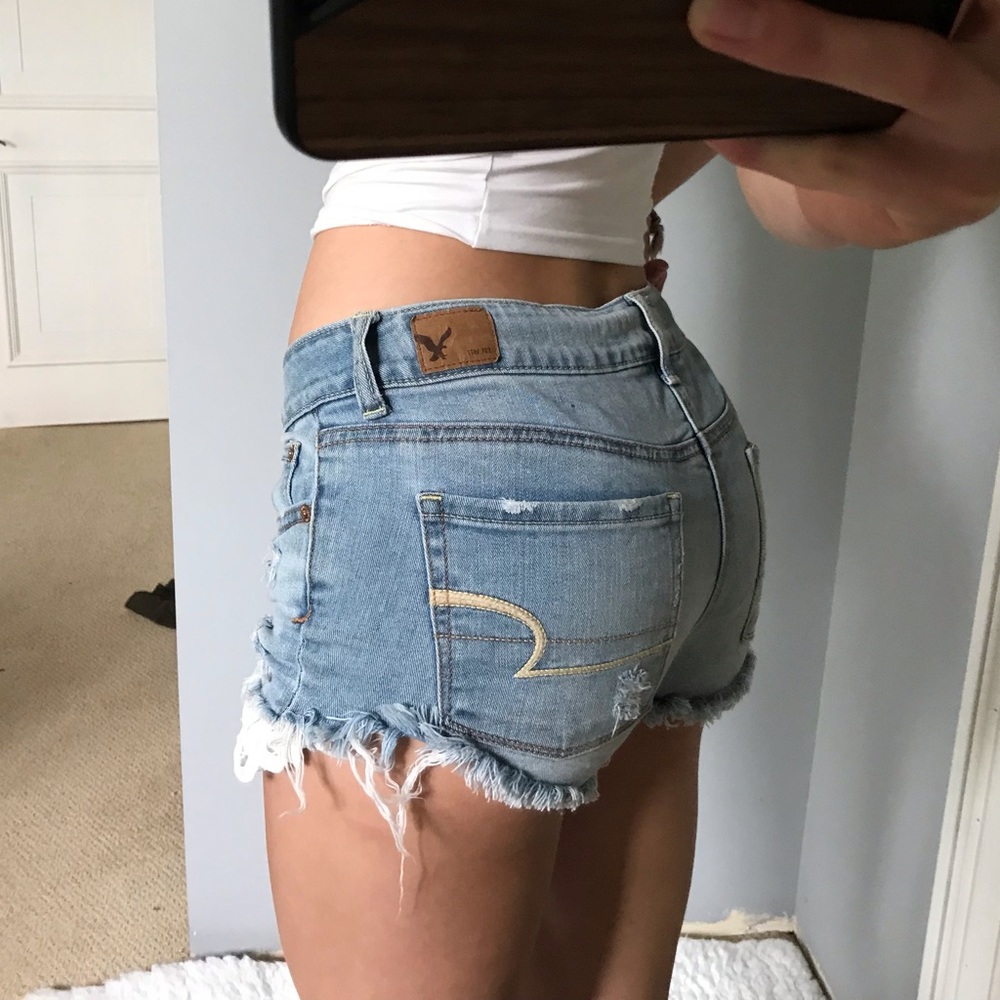 AEO jean shorts